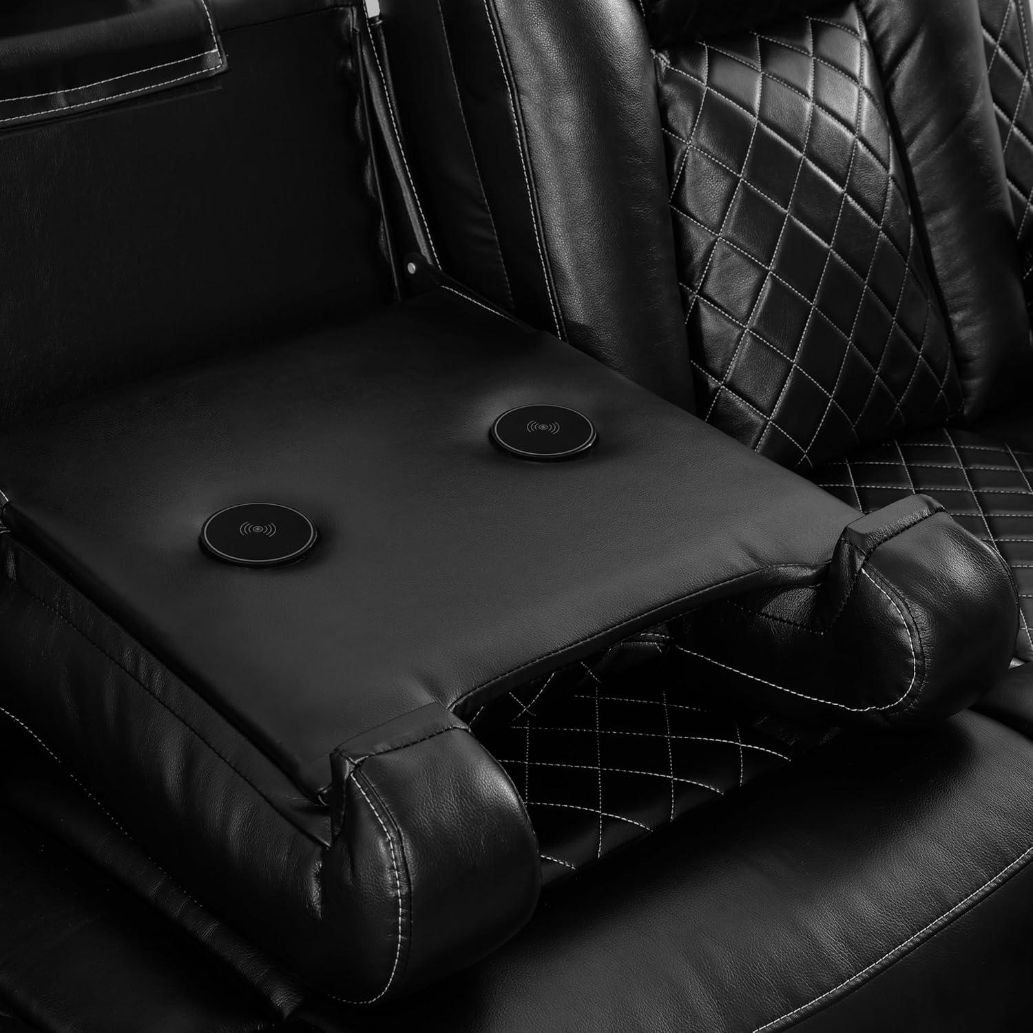 Our Review: Power Recliner Sectional​ Sofa with LED⁤ & ⁤Storage Features