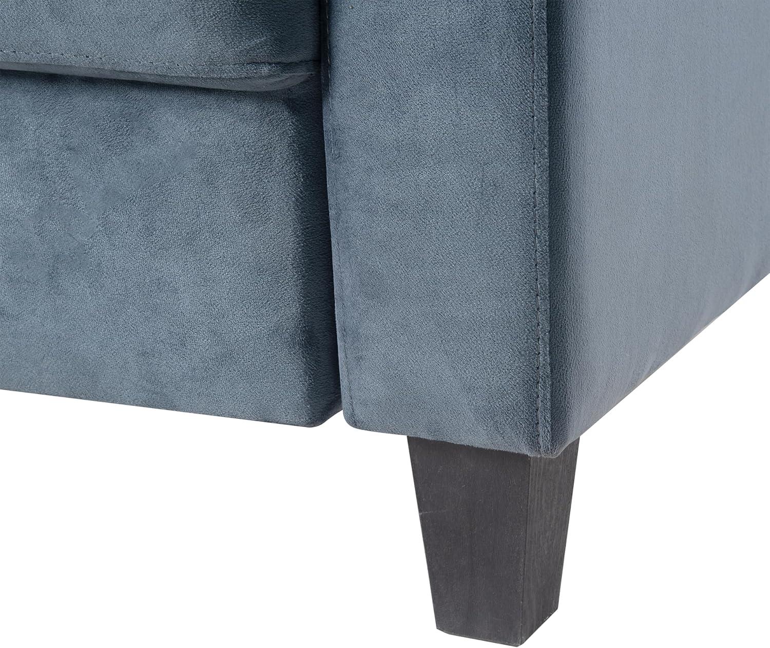 Our Take on Harper & Bright's Velvet 3-Piece Sectional Sofa Set