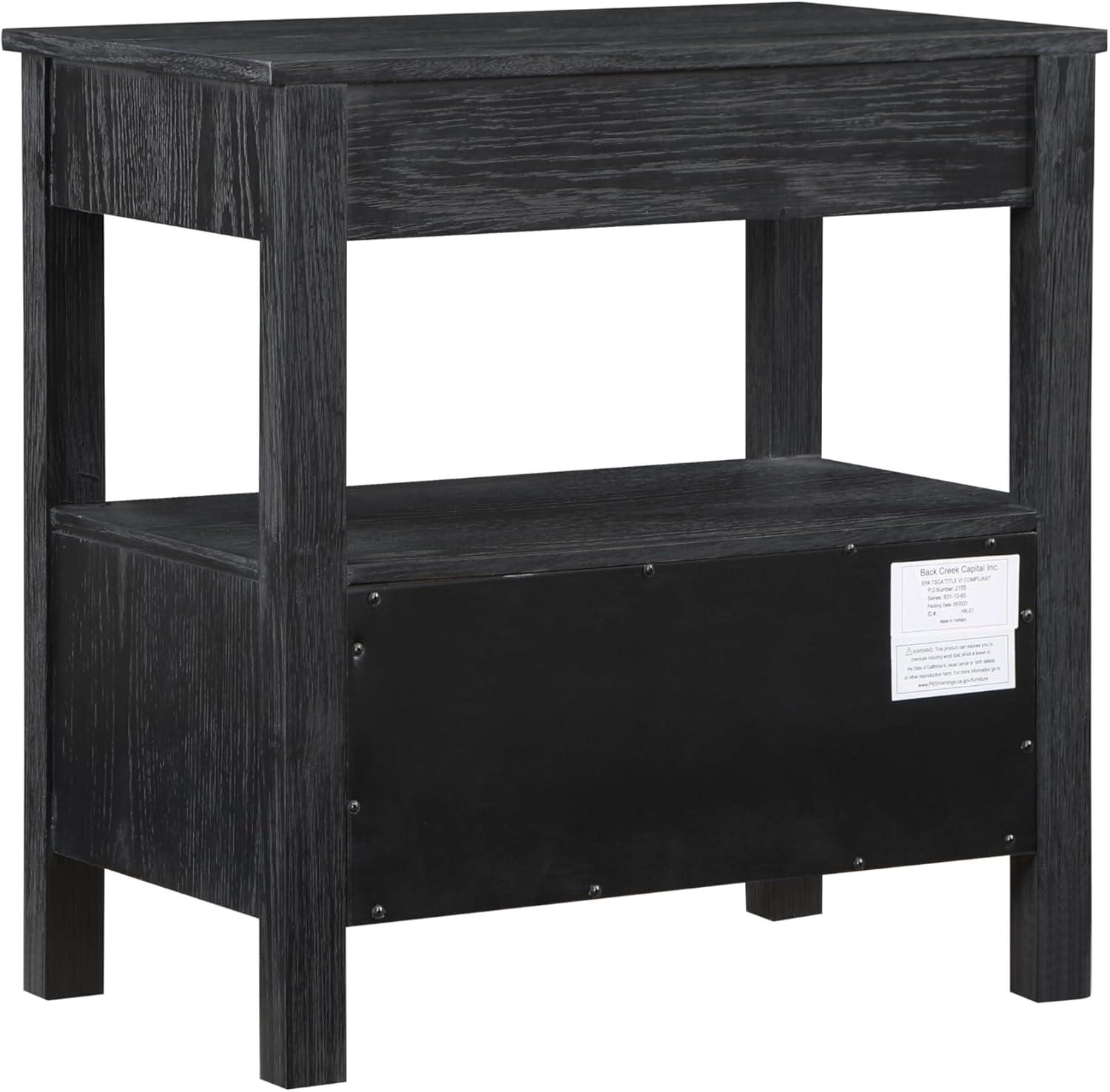 Why We Love the Denton 2-Drawer Nightstand's Stylish Storage