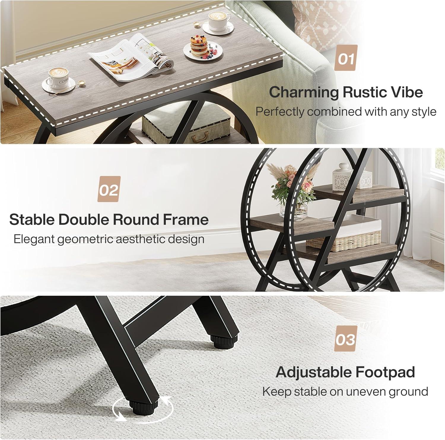 Why We Love LITTLE TREE's 4-Tier Narrow end Tables ⁤Together