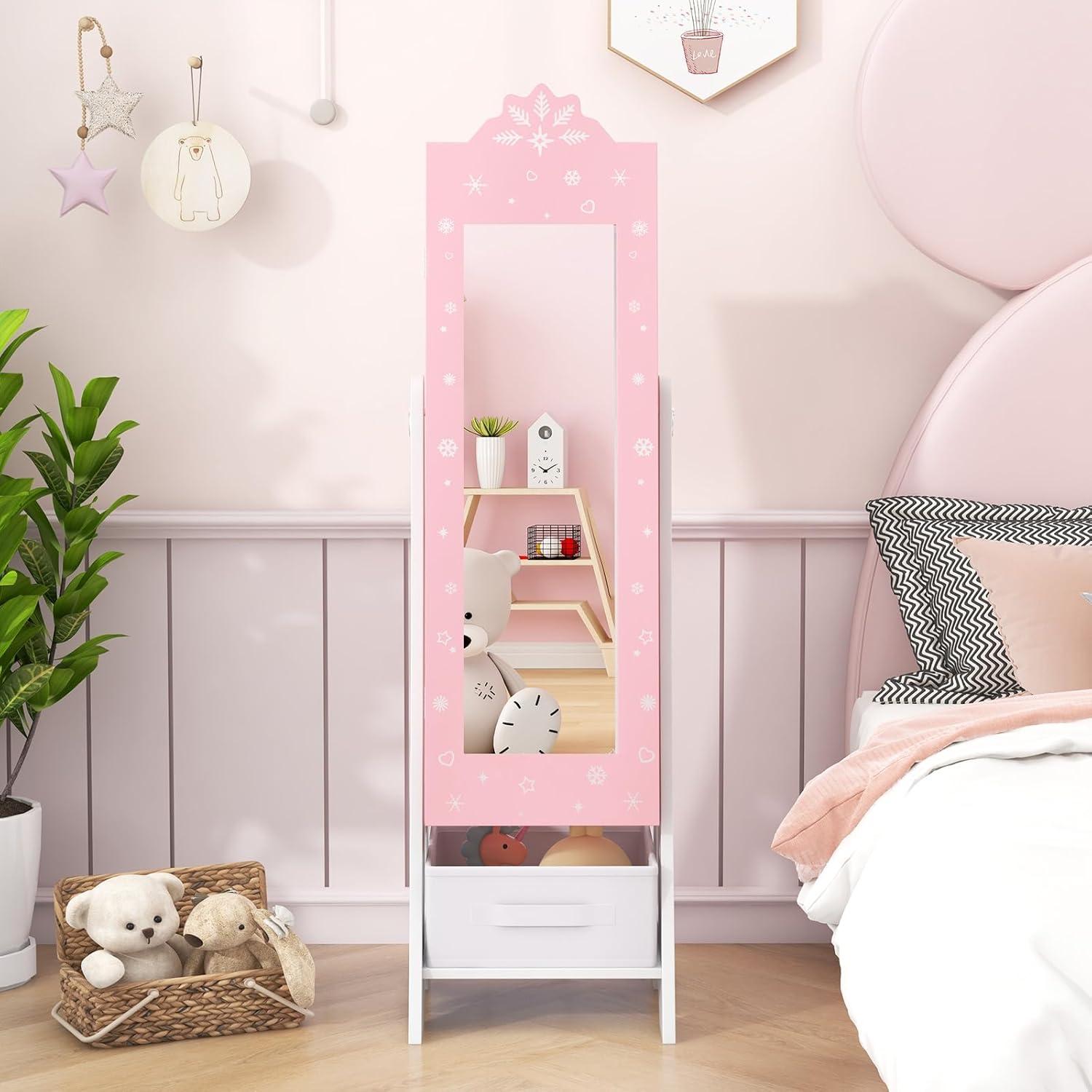Our take ⁢on the ⁢CHARMAID Kids Jewelry Cabinet: Stylish & practical Storage