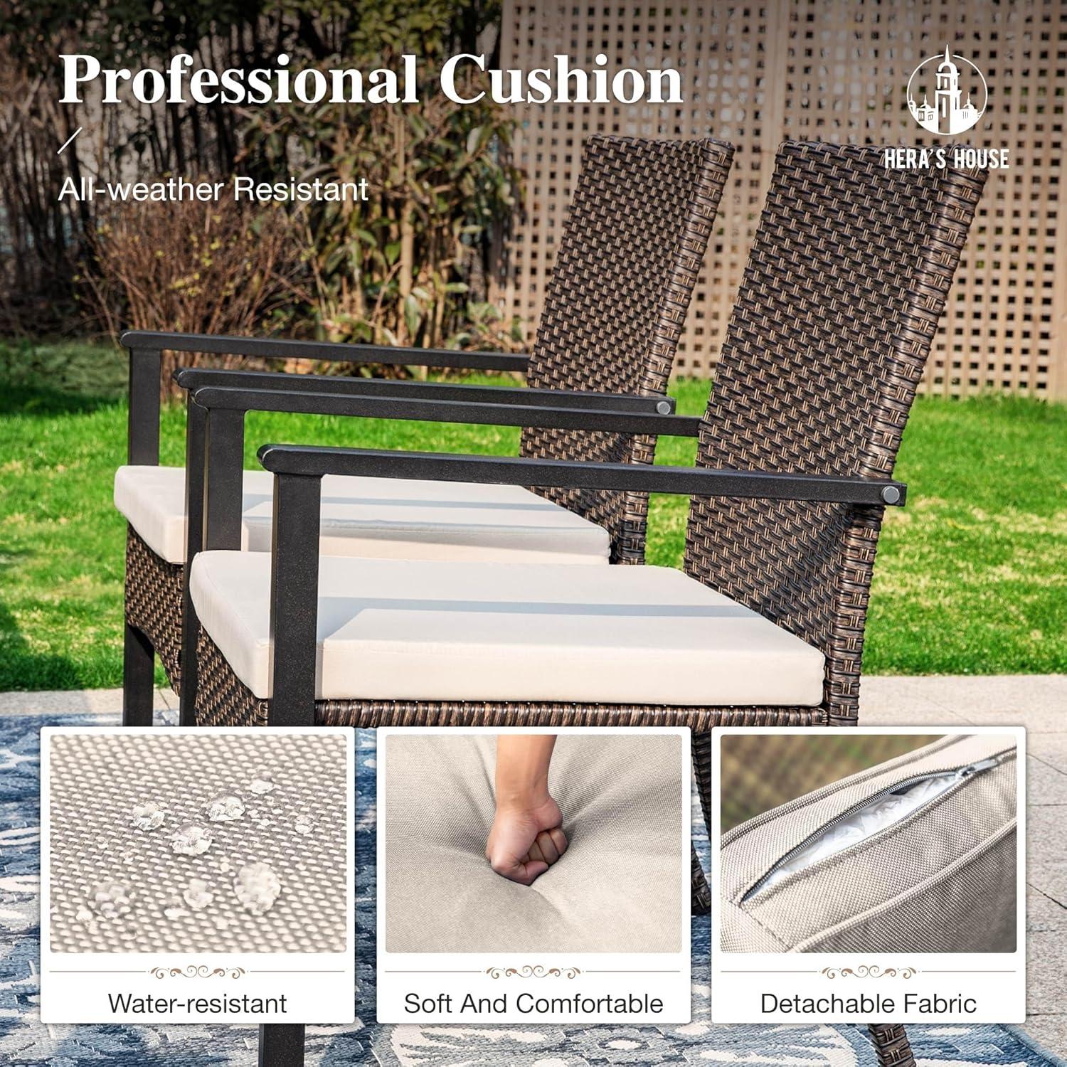 why We Recommend HERA'S HOUSE 7-Piece Patio Dining ‍Set for All Seasons