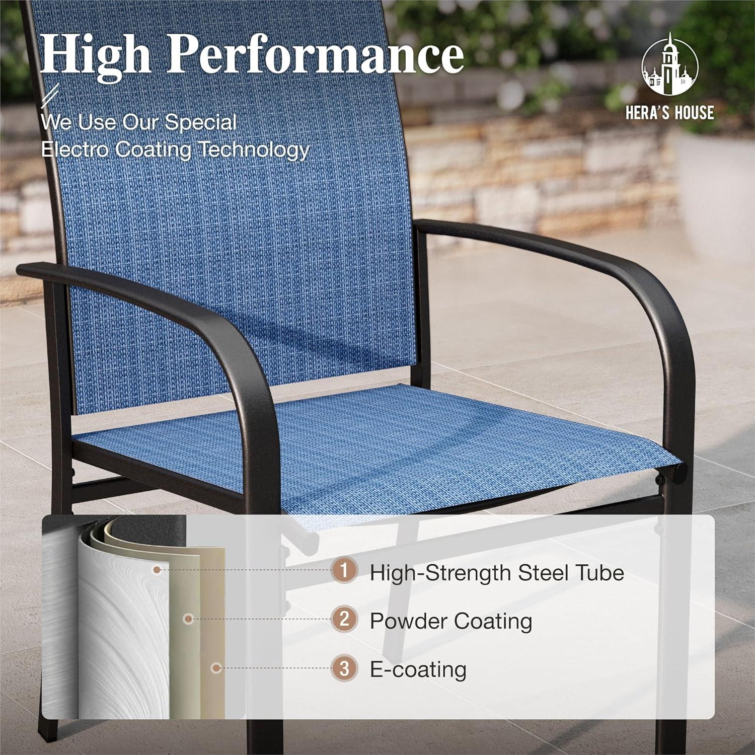 Our Honest Take on HERA'S HOUSE Patio Dining Chairs Set of 4