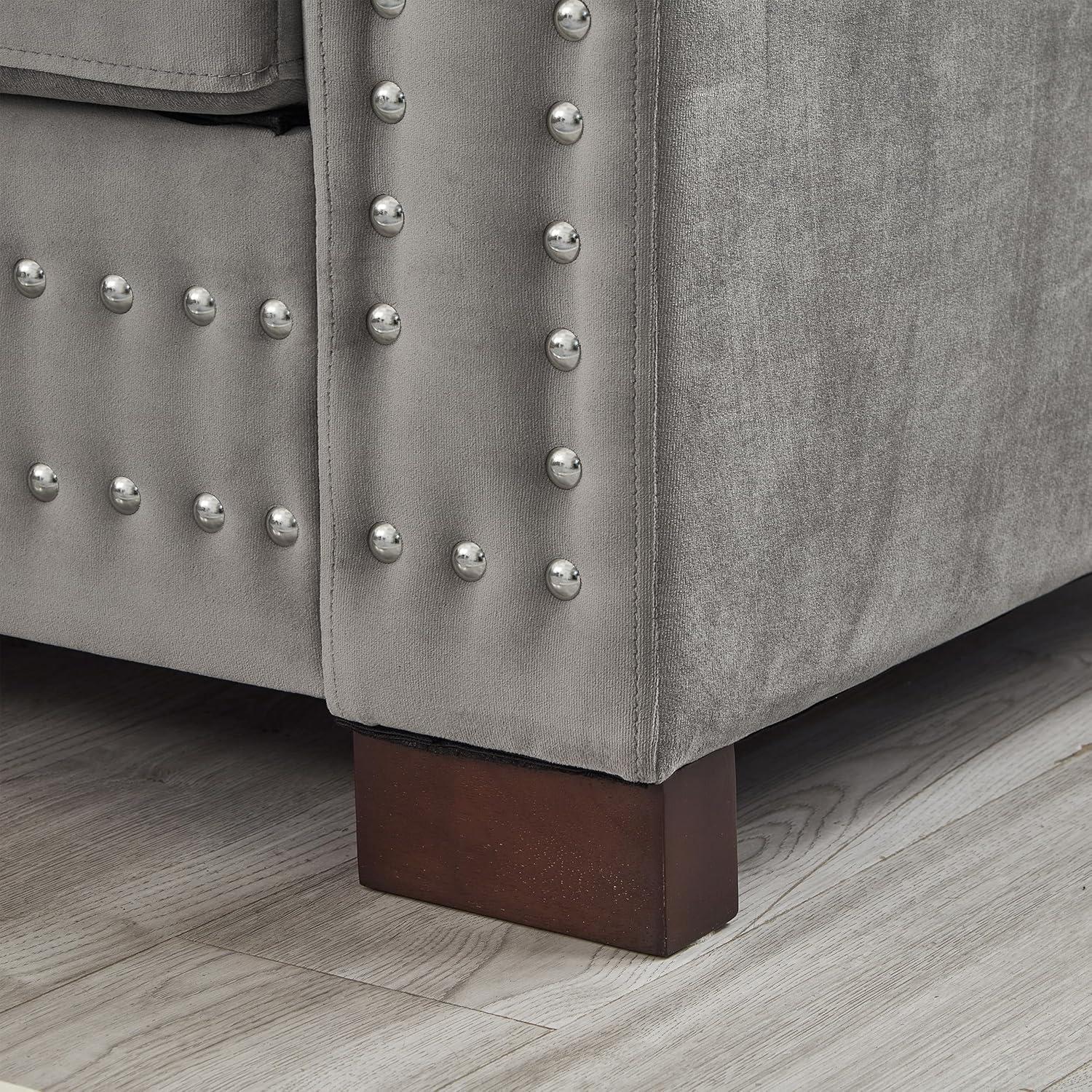 Our Take on the Modern Velvet Grey Sofa Set: Stylish & cozy Review