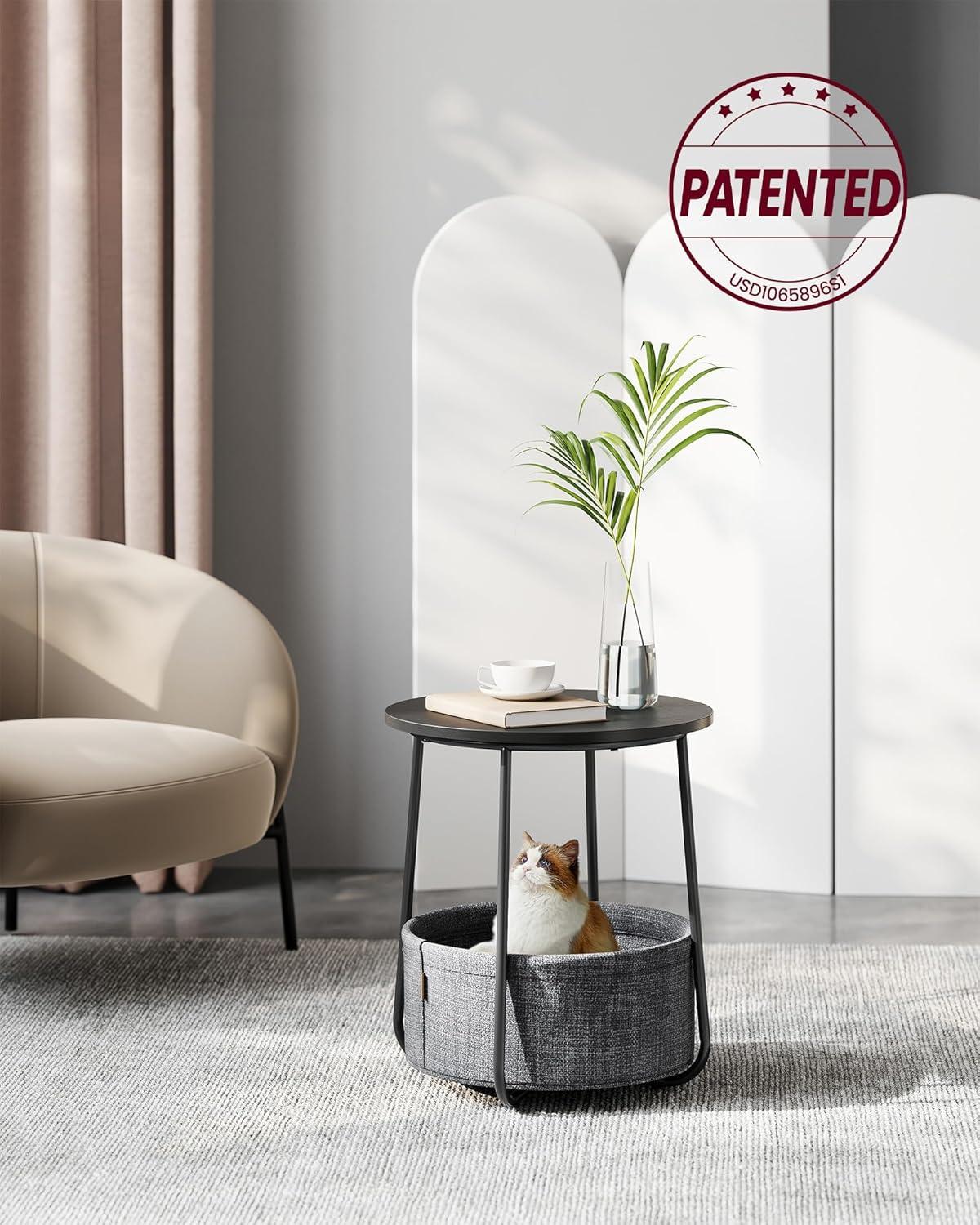 Our Take on the VASAGLE Small Round ‌Side Table's Style & Function