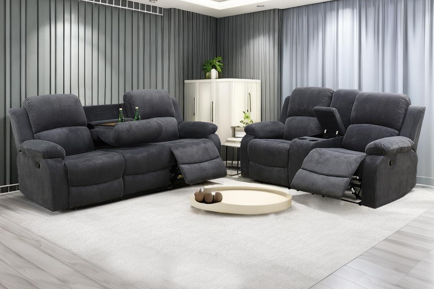 Top⁢ Faux Leather & Fabric Sofa sets: Stylish‍ Living ⁢Room Picks