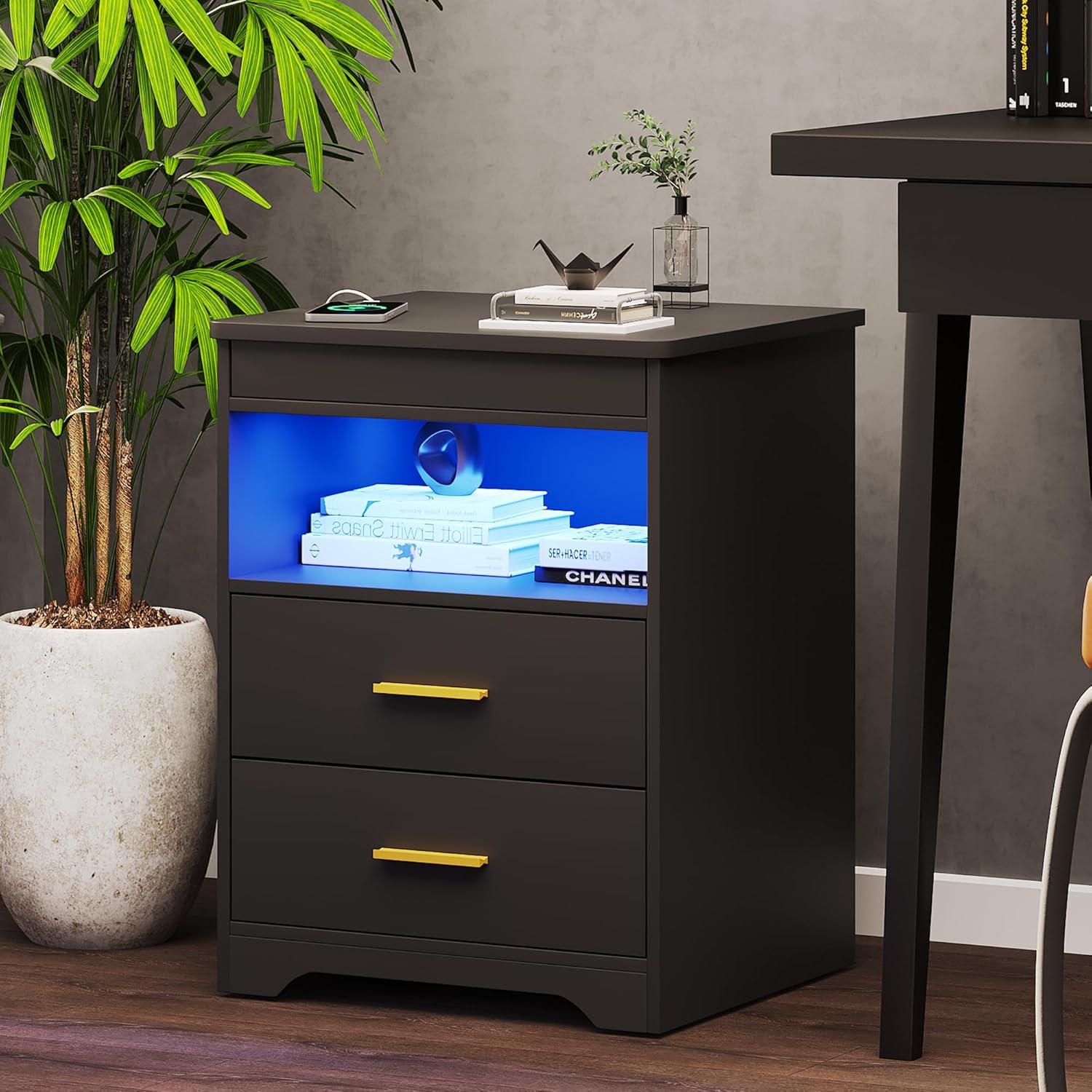 Our Take​ on the Modern Nightstand with Gun⁢ Drawer & USB Ports