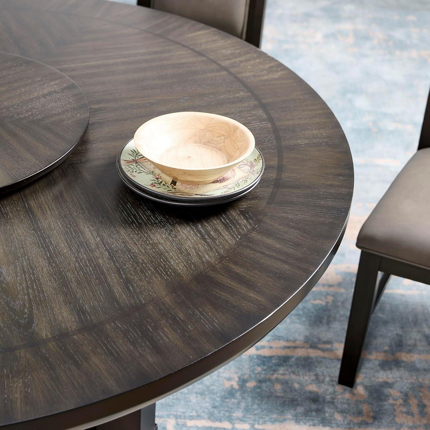 Gather 'Round: Our Take⁣ on the Lazy Susan Dining Table for Six