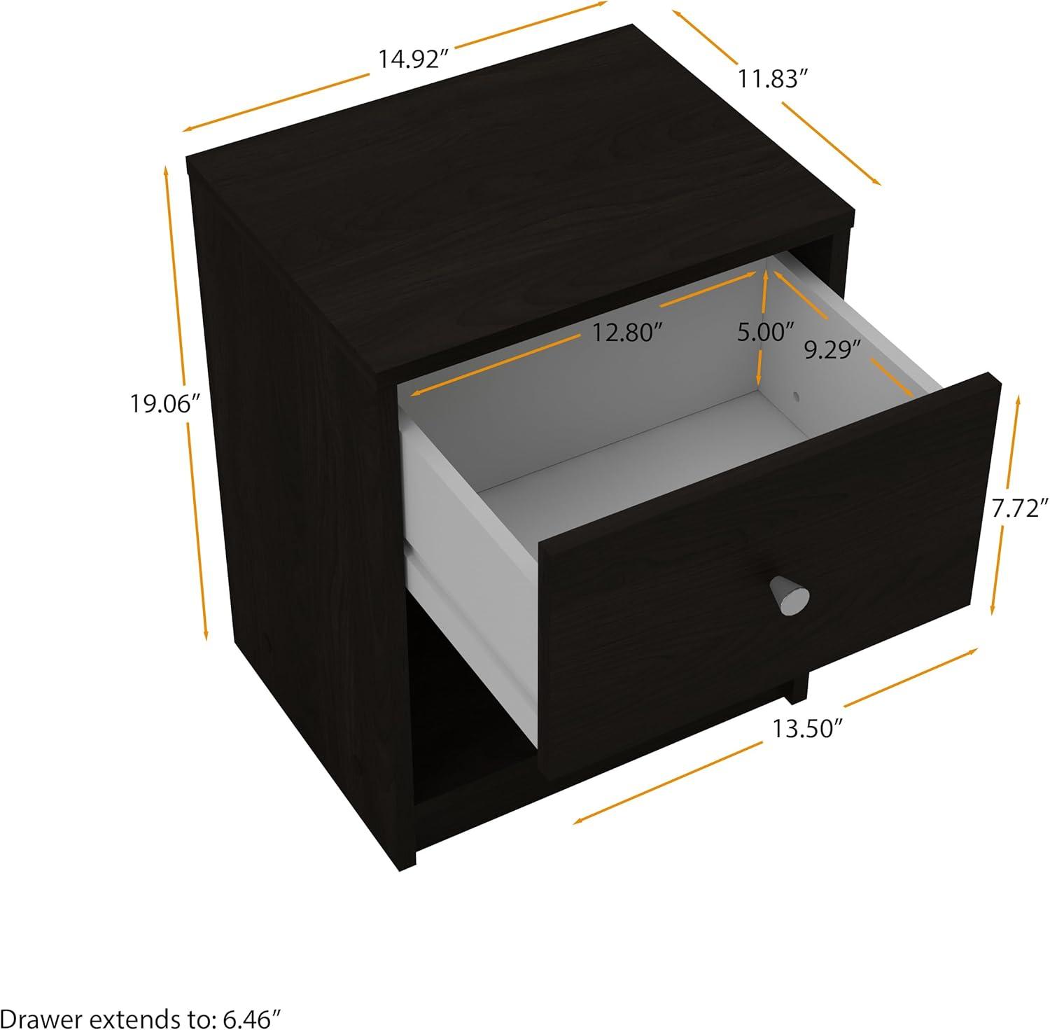 Our honest Take on the Tvilum Dark Brown Nightstand's Style & Function