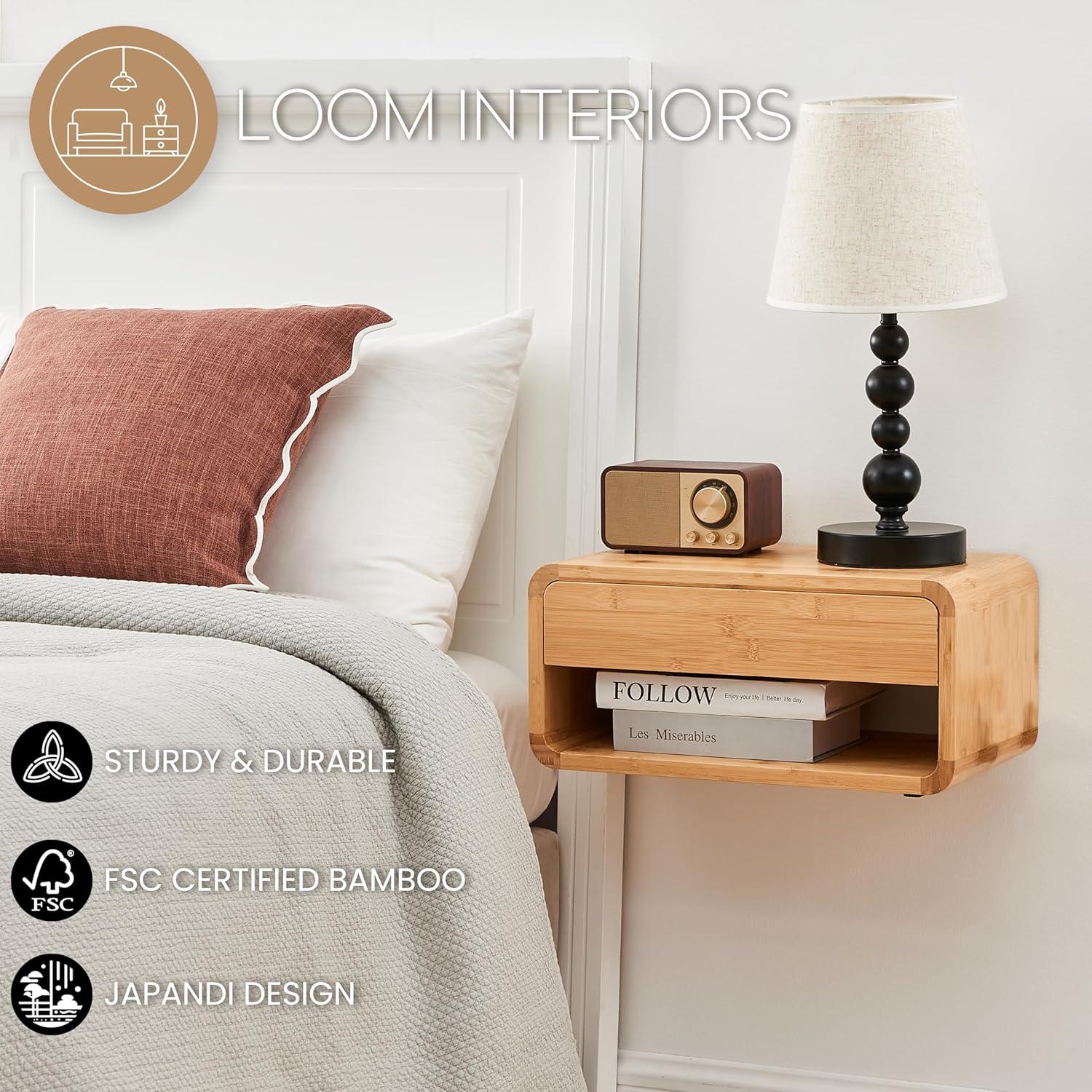Our Take on the Bamboo Floating Nightstand: ⁢Stylish & Space-Savvy
