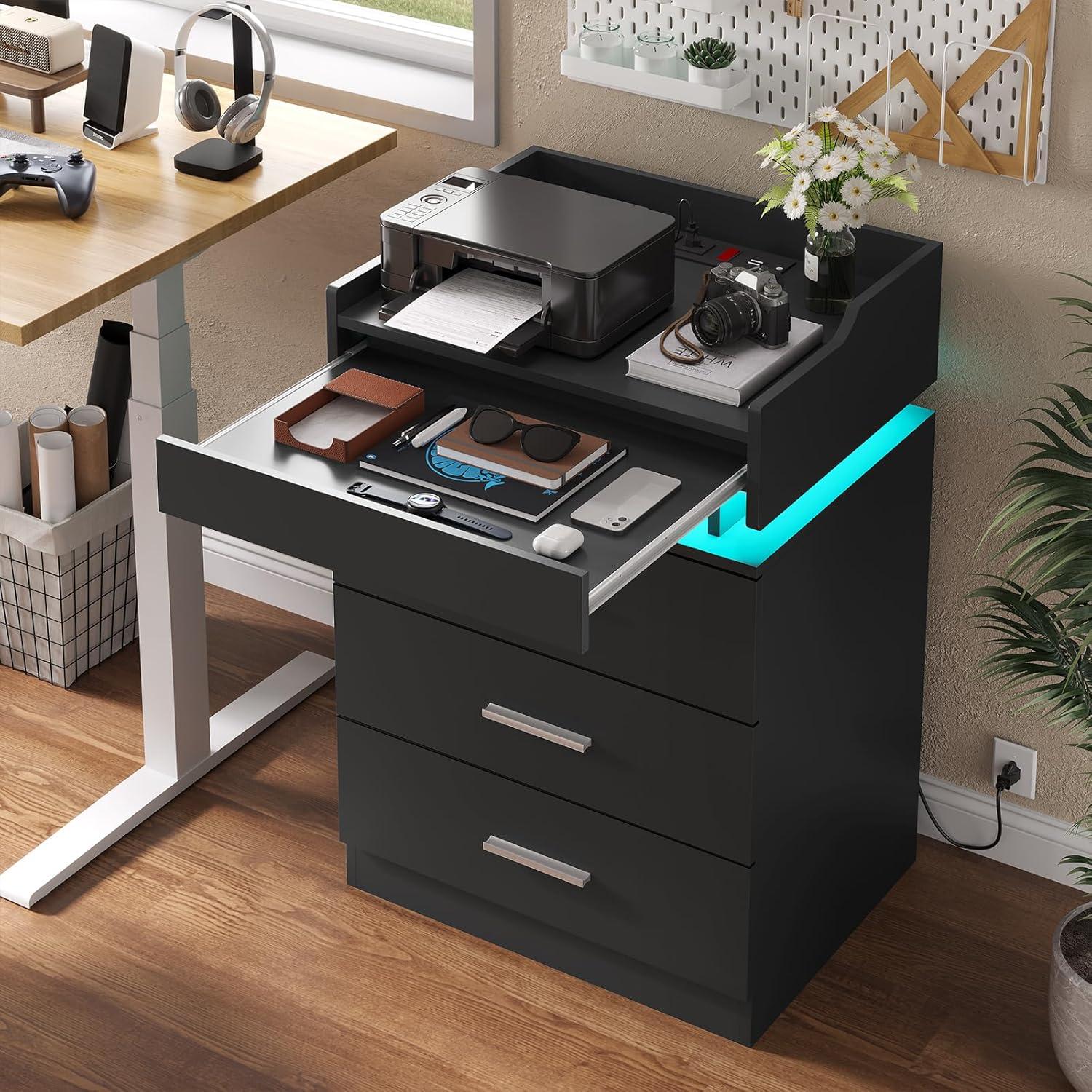 How⁣ Our Black Nightstand ⁢Set Transformed Bedroom Storage & Charging