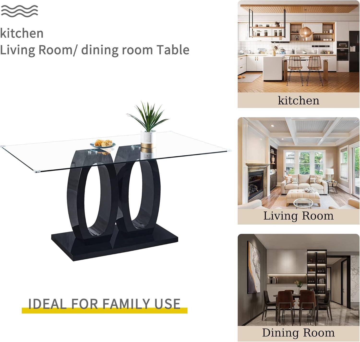 Why⁤ We Love the ⁢Knocbel Glass Dining Table's Modern ​Elegance