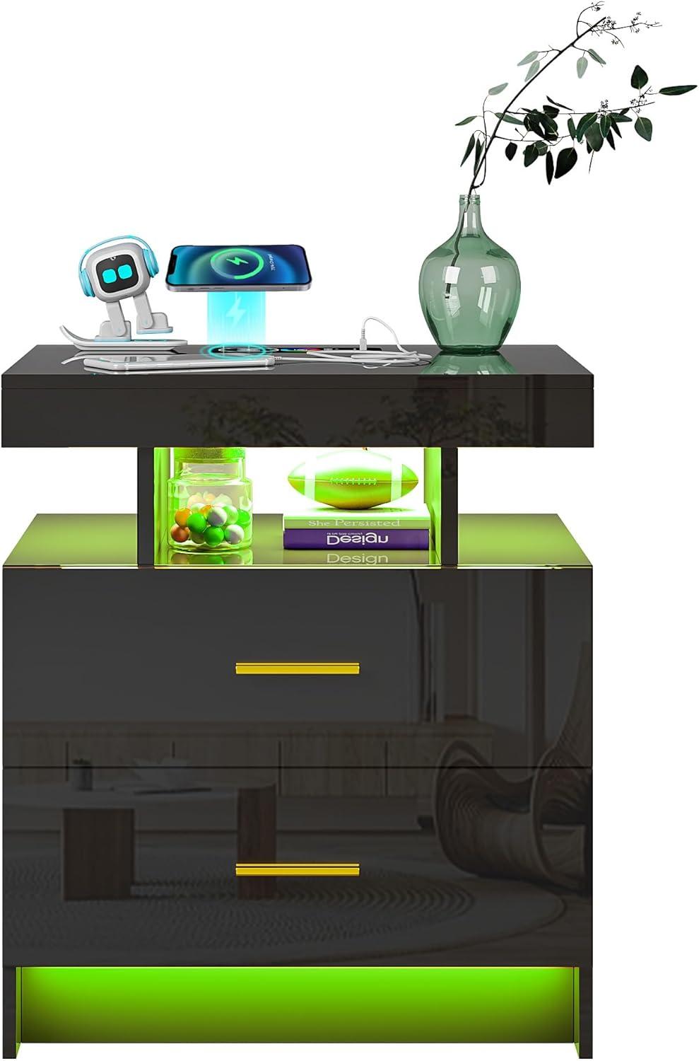 Our‌ Honest Take ​on modern Nightstands with LED & Charging Hub