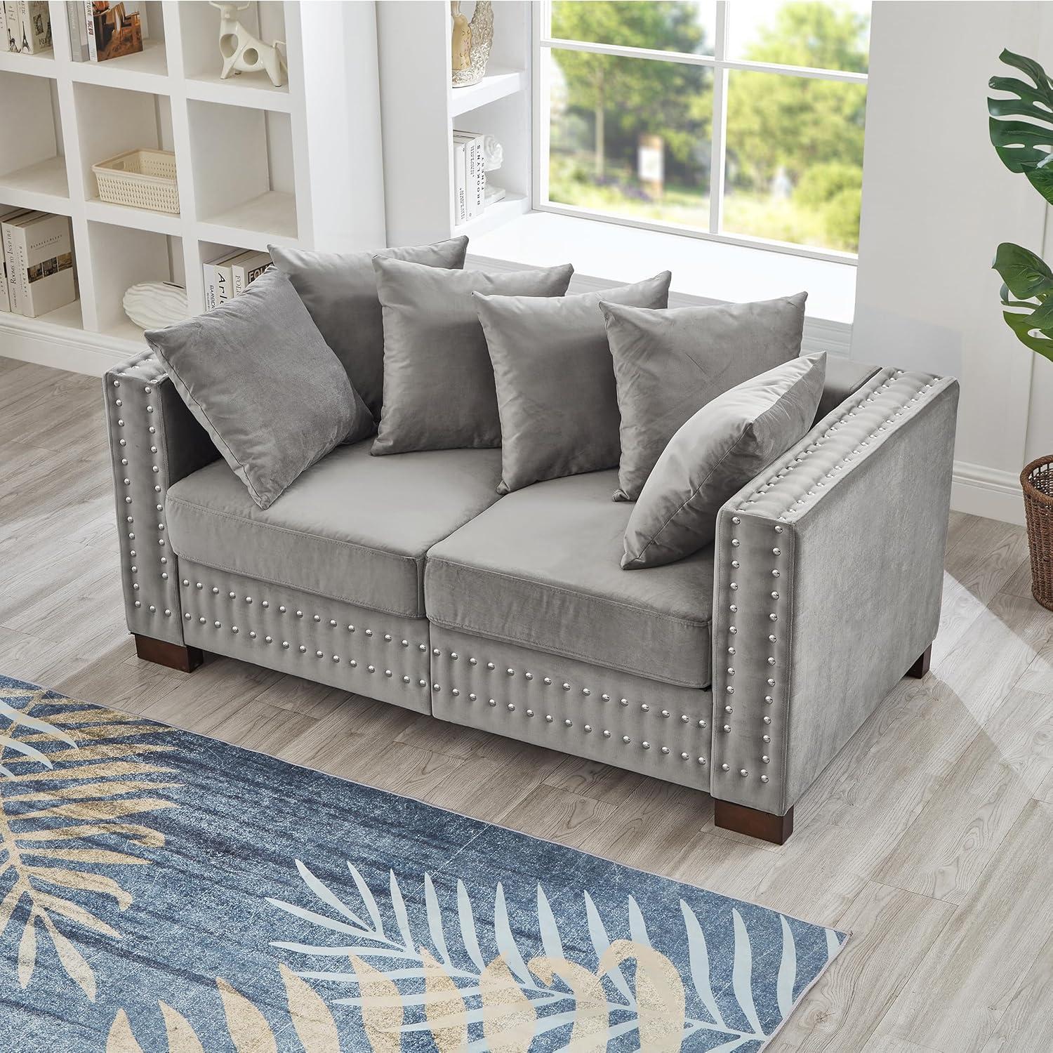 Our Take on the Modern Velvet Grey Sofa Set: Stylish & Cozy Review
