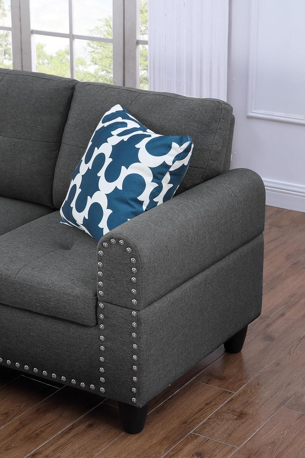 our Take on the ⁤Stylish L-Shaped Sectional Sofa with ⁣Storage & Cup Holders