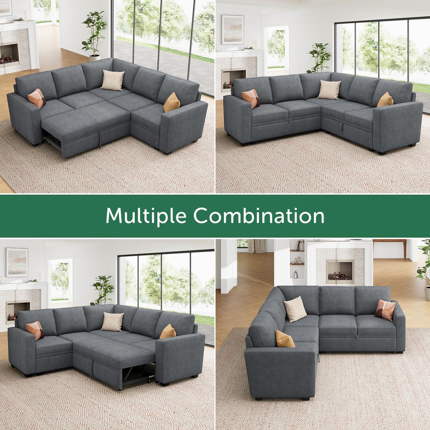 How‌ We ⁢Loved the HONBAY modular Sleeper Sofa's Comfort & Storage
