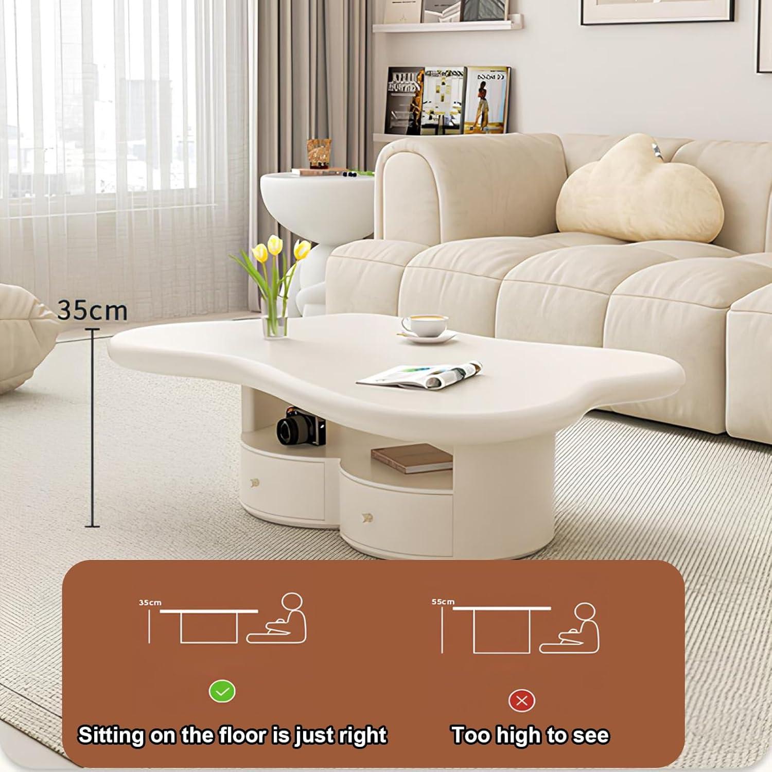 Why We Love Our Cloud-Shaped ​Coffee Table: Stylish & Practical