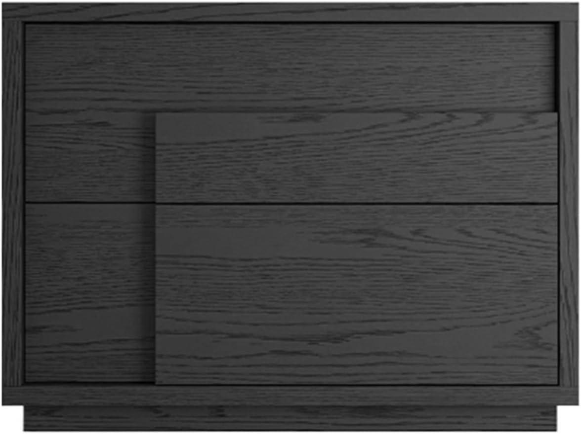 Our Take on the Sleek‍ All Wood Brown & Black Nightstand