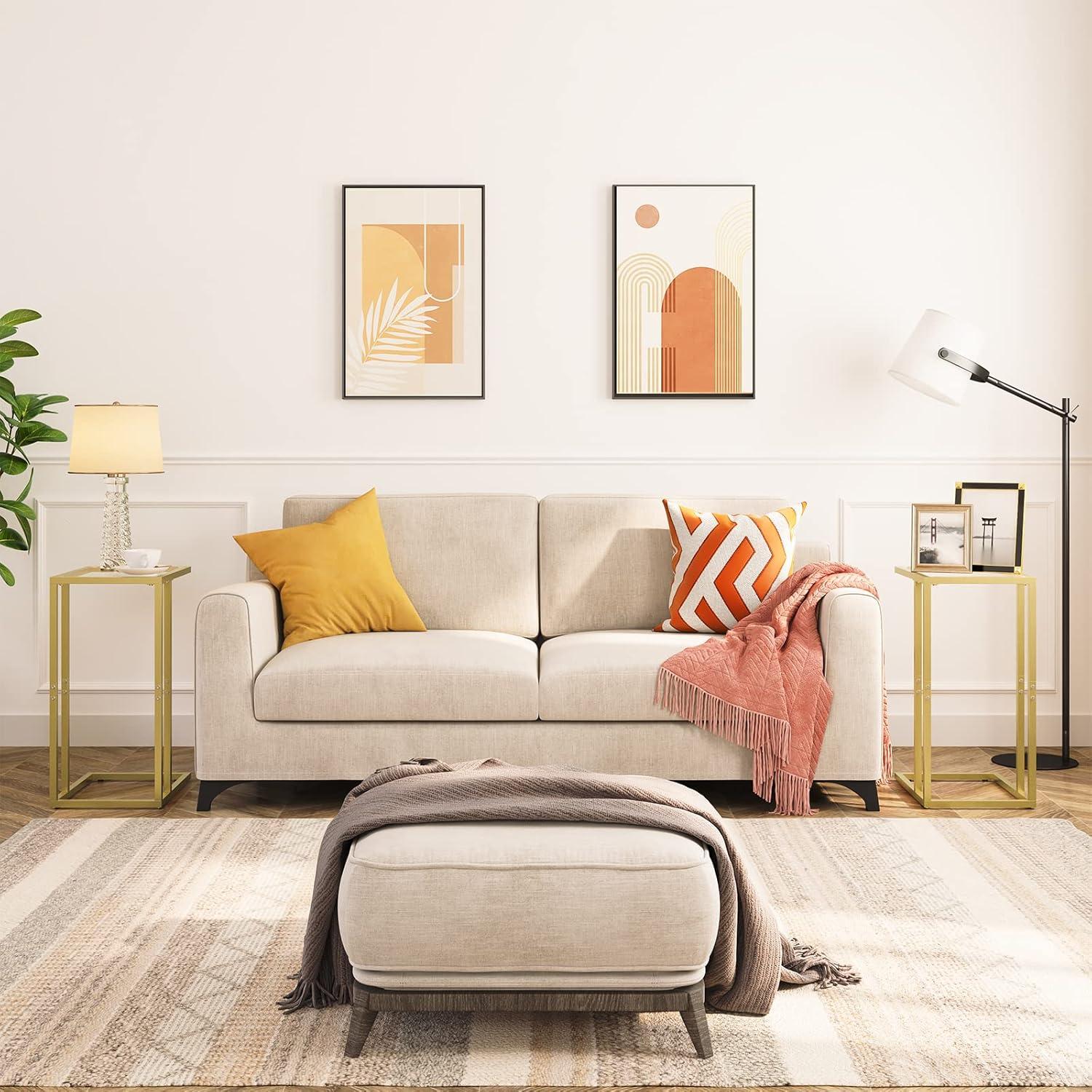 How We Made the Most of Small Spaces with HOOBRO's Stylish C Tables