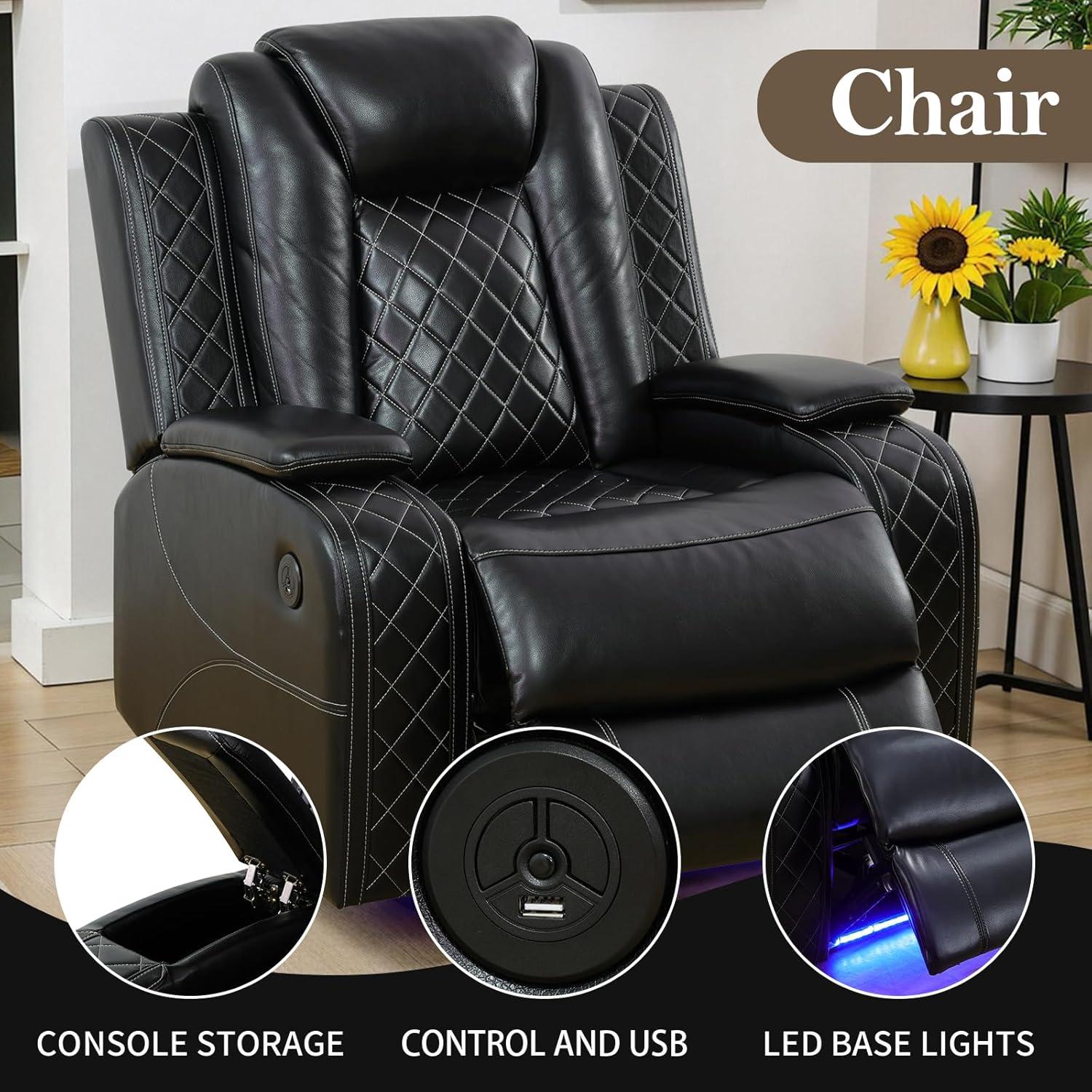 Our Review: Power Recliner ⁤Sectional ⁢Sofa⁢ with LED & Storage Features