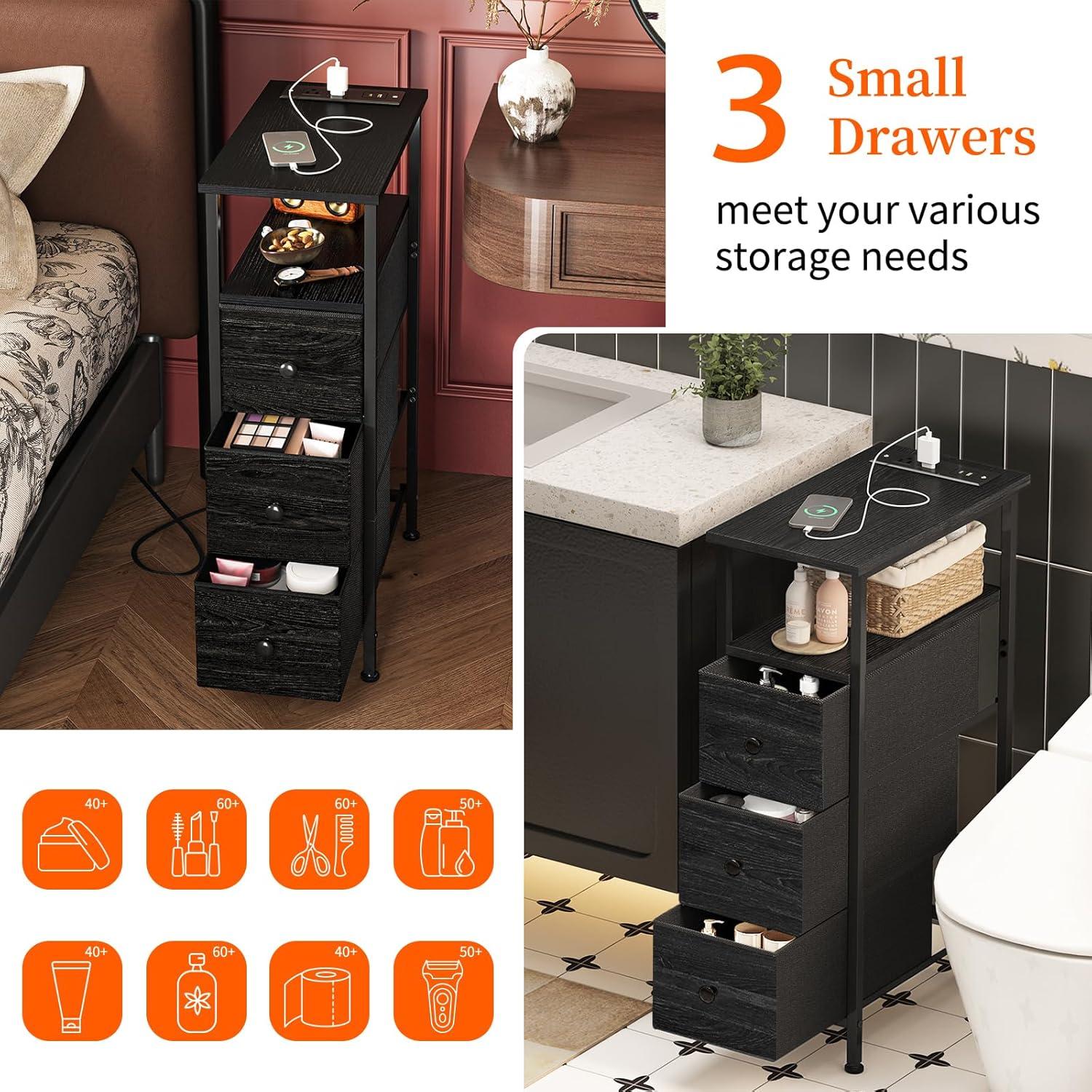 How We Organized Small⁢ Spaces with⁣ Fixwal's Slim ⁣Charging Dresser