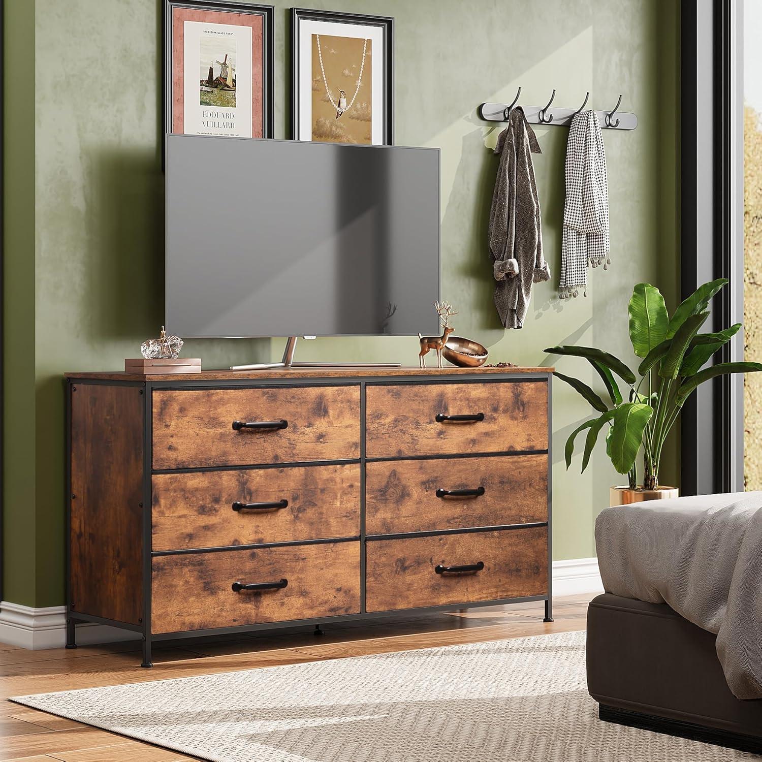 Our Honest Take on the WLIVE 6-Drawer Fabric Dresser's Pros & Cons