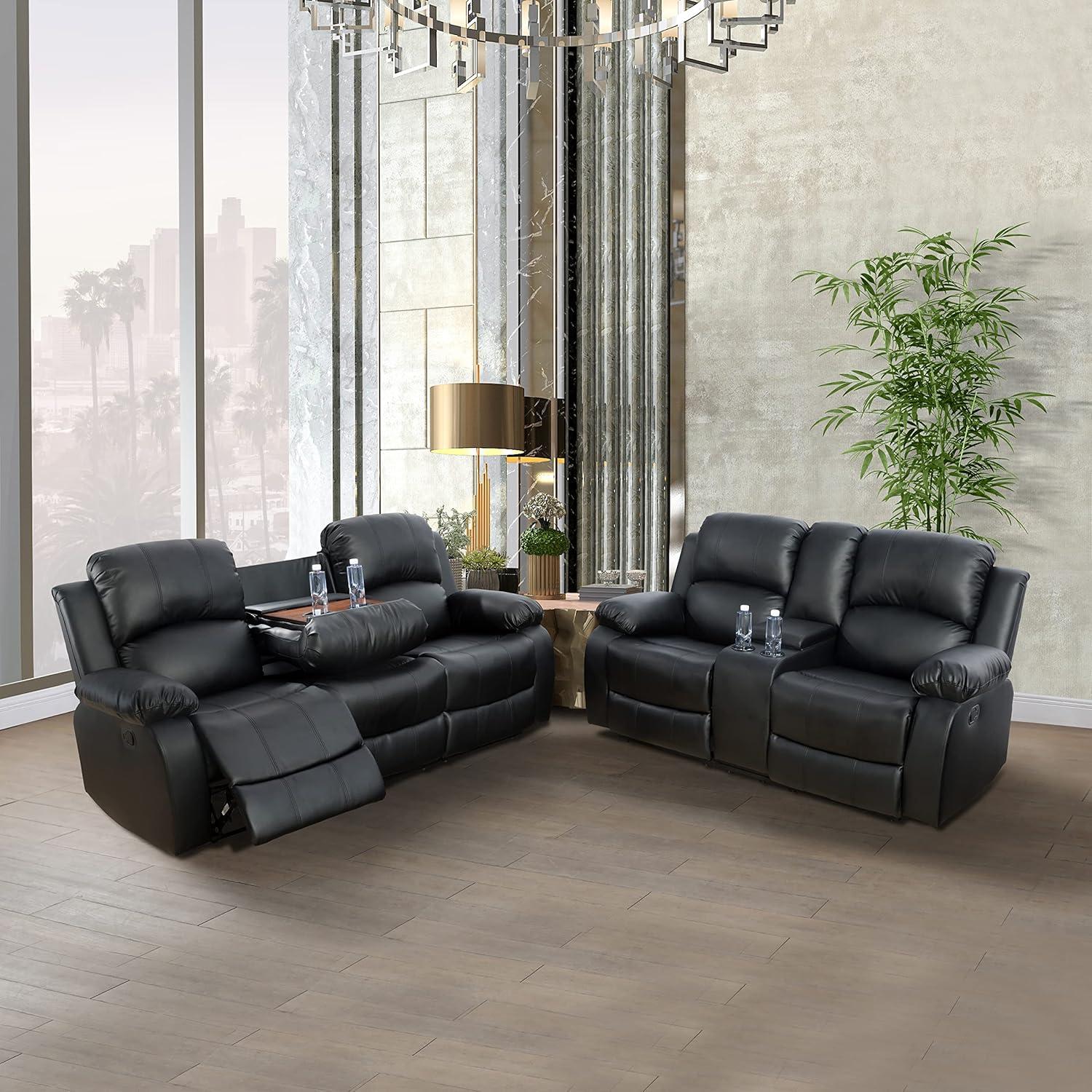 Top Faux Leather &⁤ Fabric‌ Sofa Sets: Stylish Living Room Picks