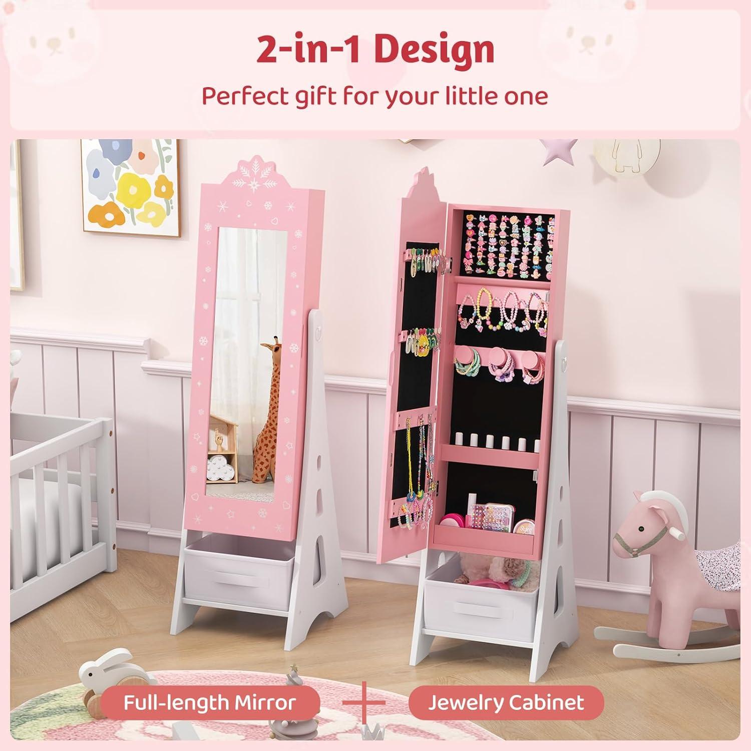 Our Take on the CHARMAID Kids Jewelry Cabinet: Stylish & Practical Storage