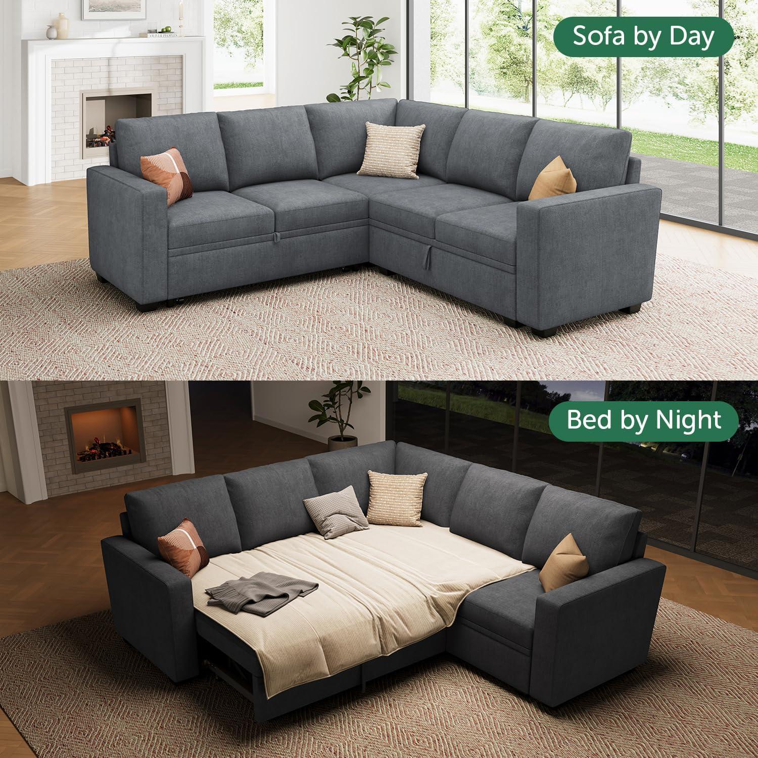 How We Loved the HONBAY Modular Sleeper Sofa's Comfort⁤ & ‌Storage