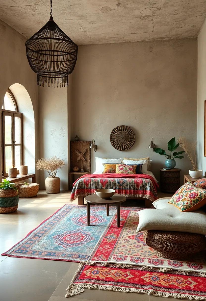 Feature Handmade⁤ Rugs and Kilims for Authentic Texture