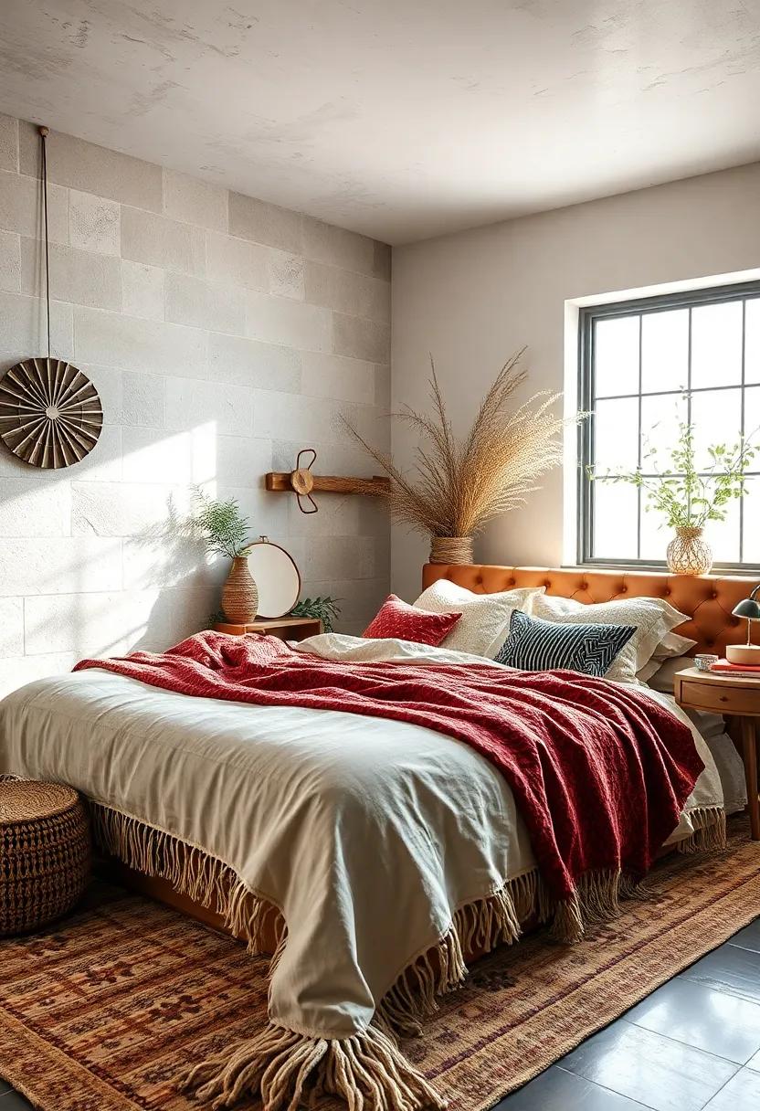 Layer Soft, Textured Blankets⁤ and Quilts at ‍the Foot of the Bed