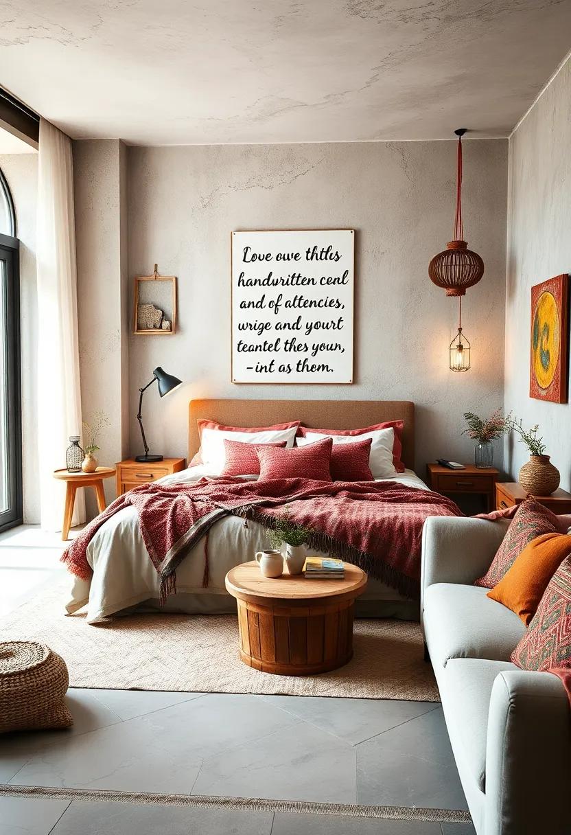 Personalize with Handwritten Quotes and travel Souvenirs