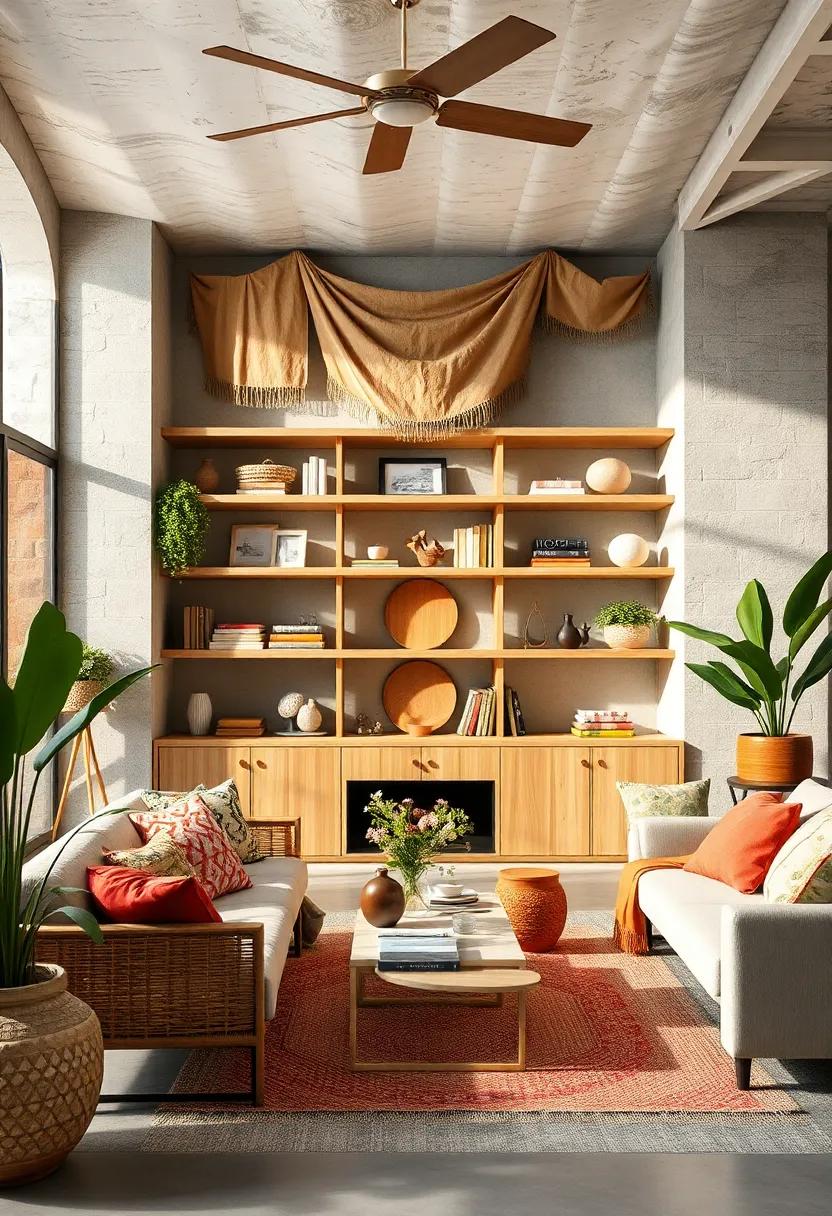 Incorporate tasseled or fringed cushions to enhance the boho vibe