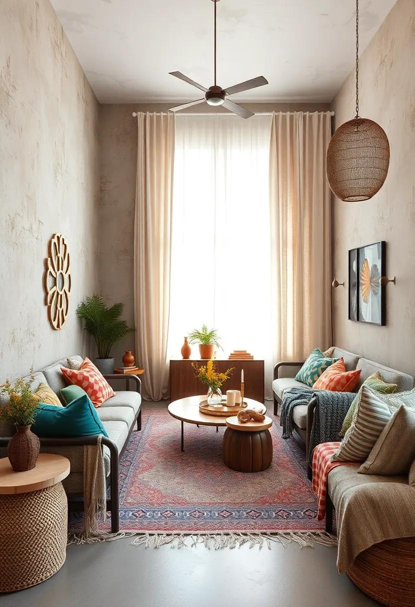 Incorporate metallic-threaded fabrics to add a subtle sheen and richness