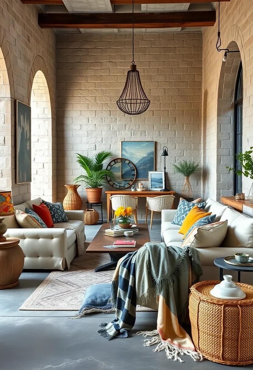 Drape lightweight shawls or scarves over furniture as impromptu throws