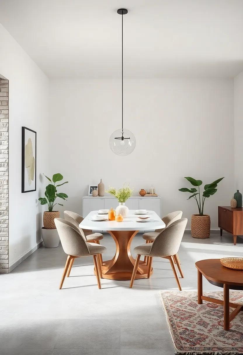 Choose a ⁣light color palette ⁤for your dining furniture ‌to keep the space feeling open and fresh