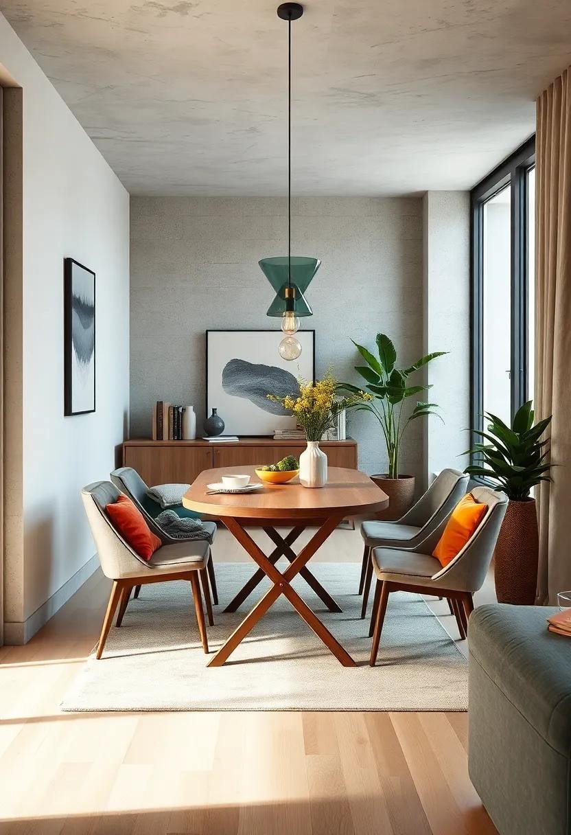 Opt for a ​foldable dining table ​that can be ⁢tucked away ⁢when not in use
