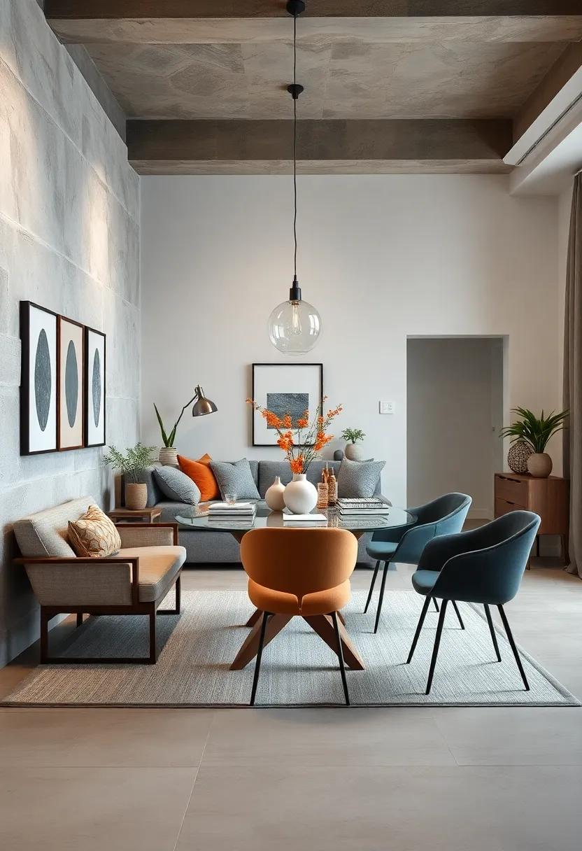 Select a slim ‌dining set with minimalist​ design​ to avoid visual clutter