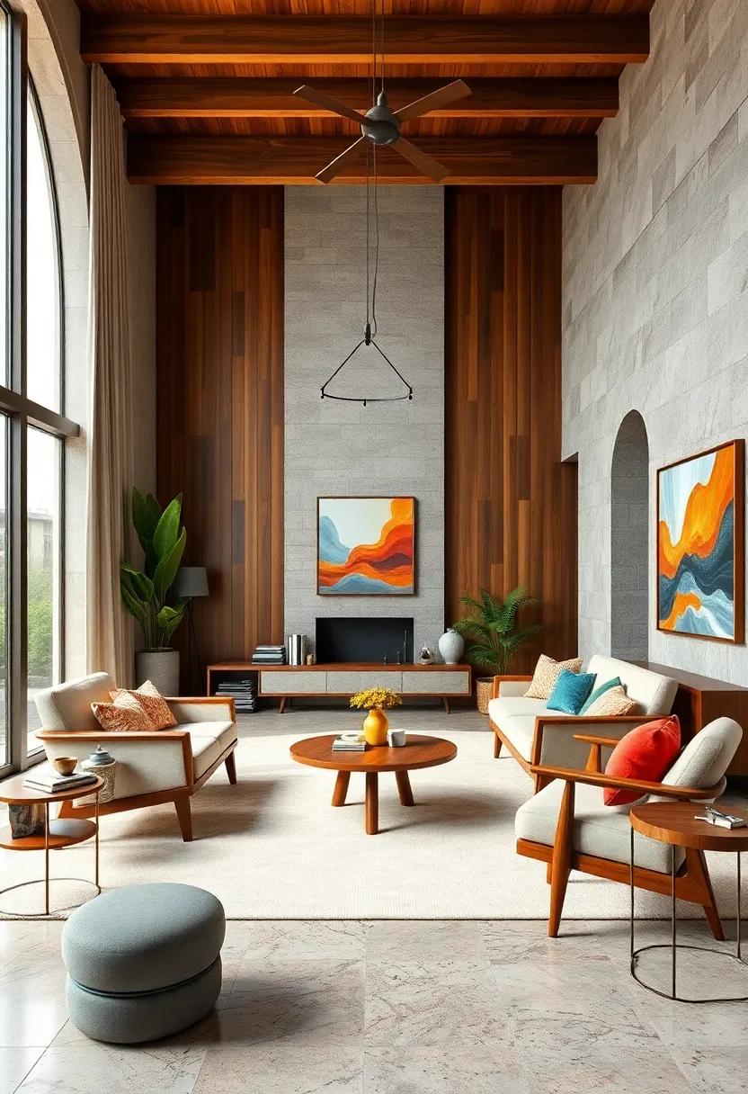 Incorporate Iconic Mid-Century Modern Chairs for Statement Seating