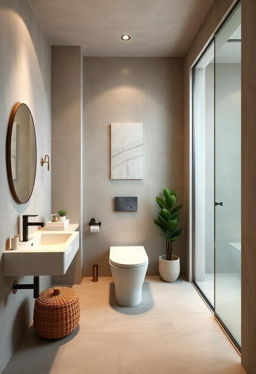 Go for compact, Wall-Hung Toilets to Keep the Floor Space open