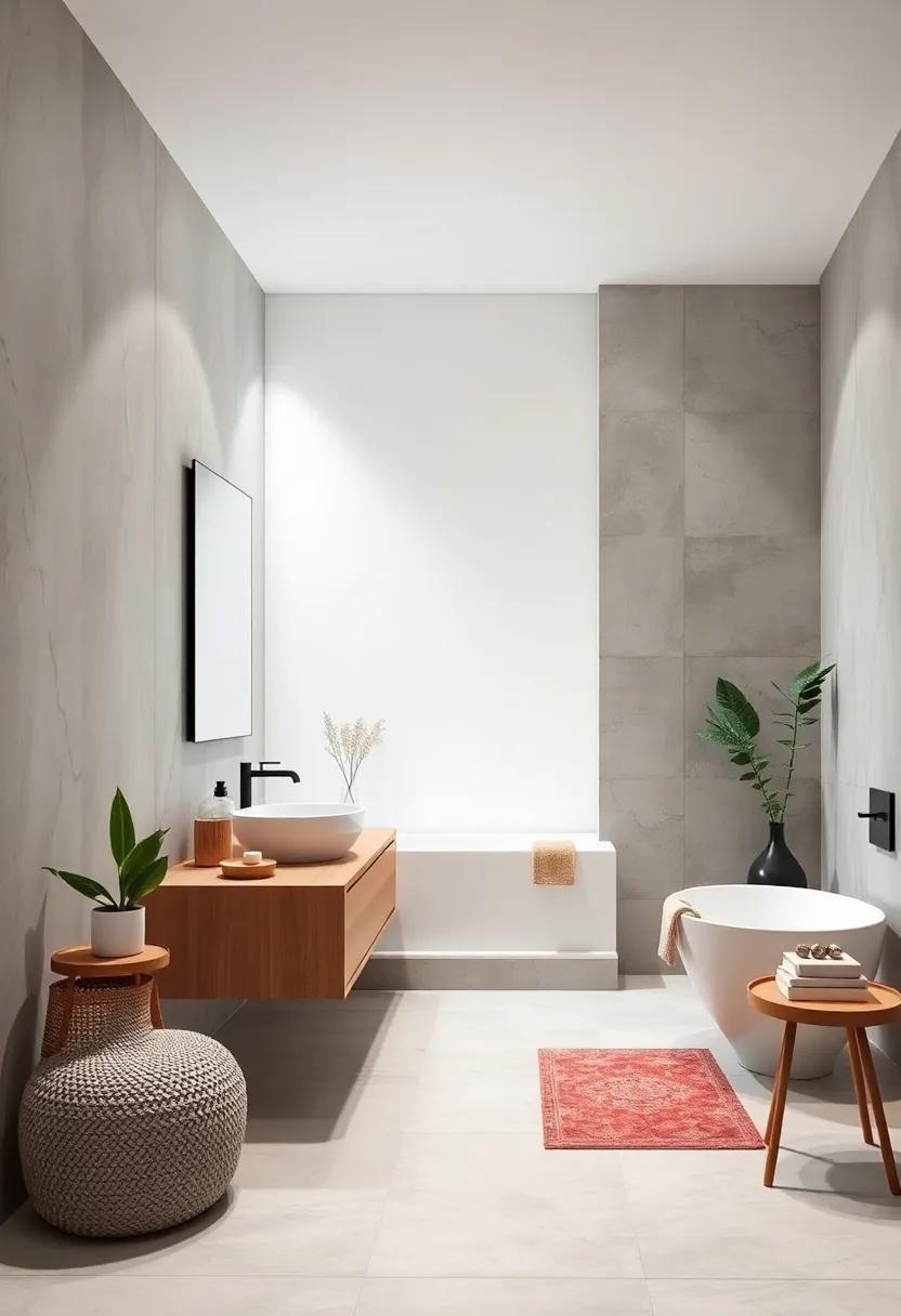 Utilize Floating Vanities to Maximize Floor Space and Enhance Minimalism