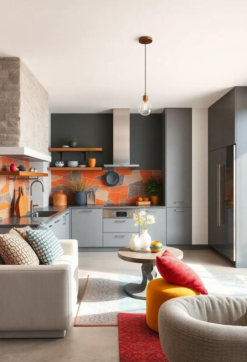 Integrating Eclectic Color Palettes in⁣ Kitchen Backsplashes and Cabinetry