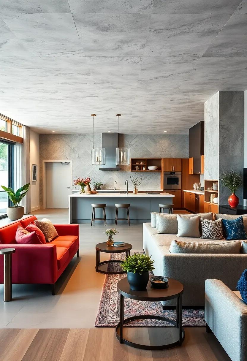 Add a pop of color with accent walls ‍or​ decor pieces ⁣to energize and personalize the space