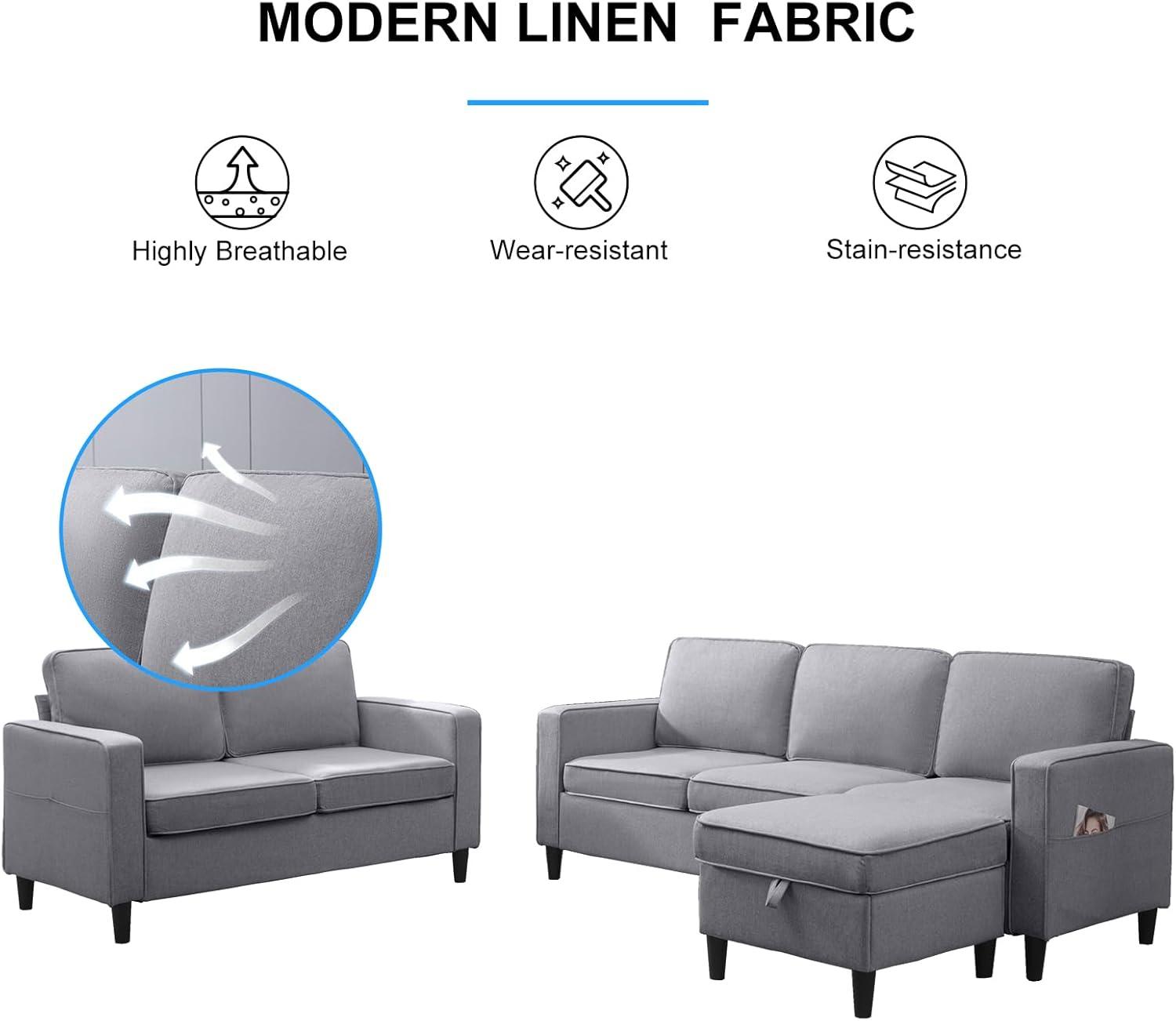Our⁣ Take on PUREMIND's Stylish ⁢& Functional Sectional Sofa Set