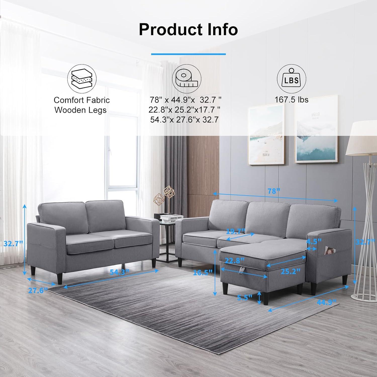 Our Take‌ on PUREMIND's ‍Stylish &‍ Functional⁤ Sectional Sofa set