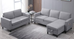 Our Take On Puremind Stylish Functional Sectional Sofa Set