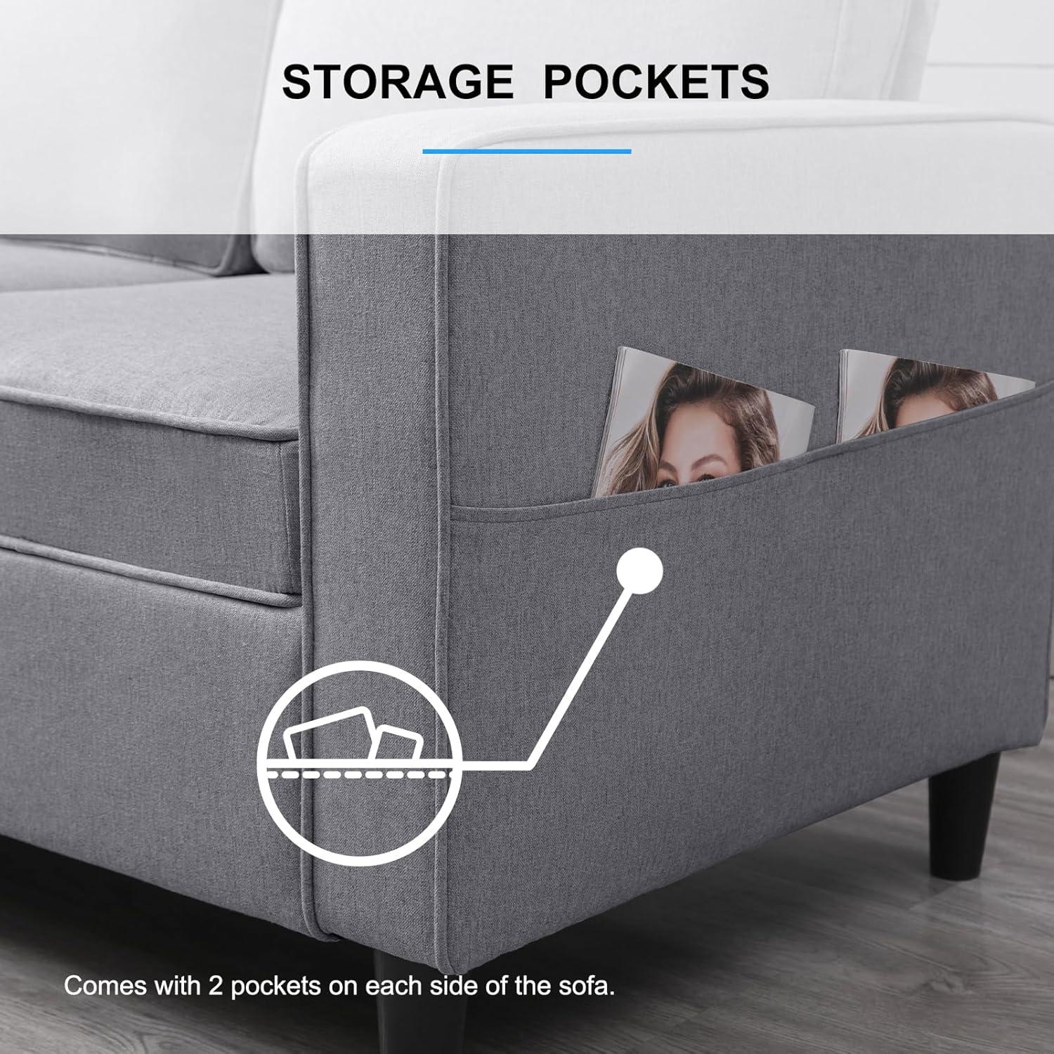 Our Take on PUREMIND's ⁣Stylish & Functional Sectional ‍Sofa Set