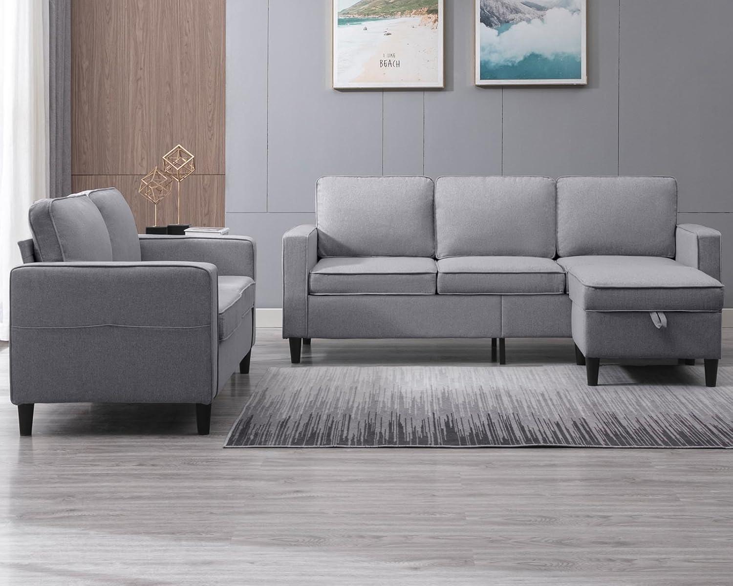 Our Take on PUREMIND's Stylish & Functional Sectional Sofa⁢ Set