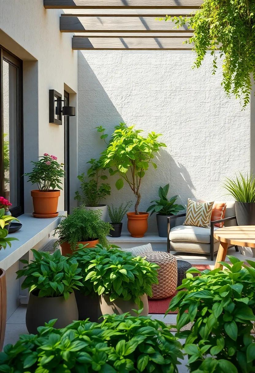 Basil - A fragrant herb perfect for fresh salads, pesto, and garnishing any dish, basil thrives in sunny patio spots