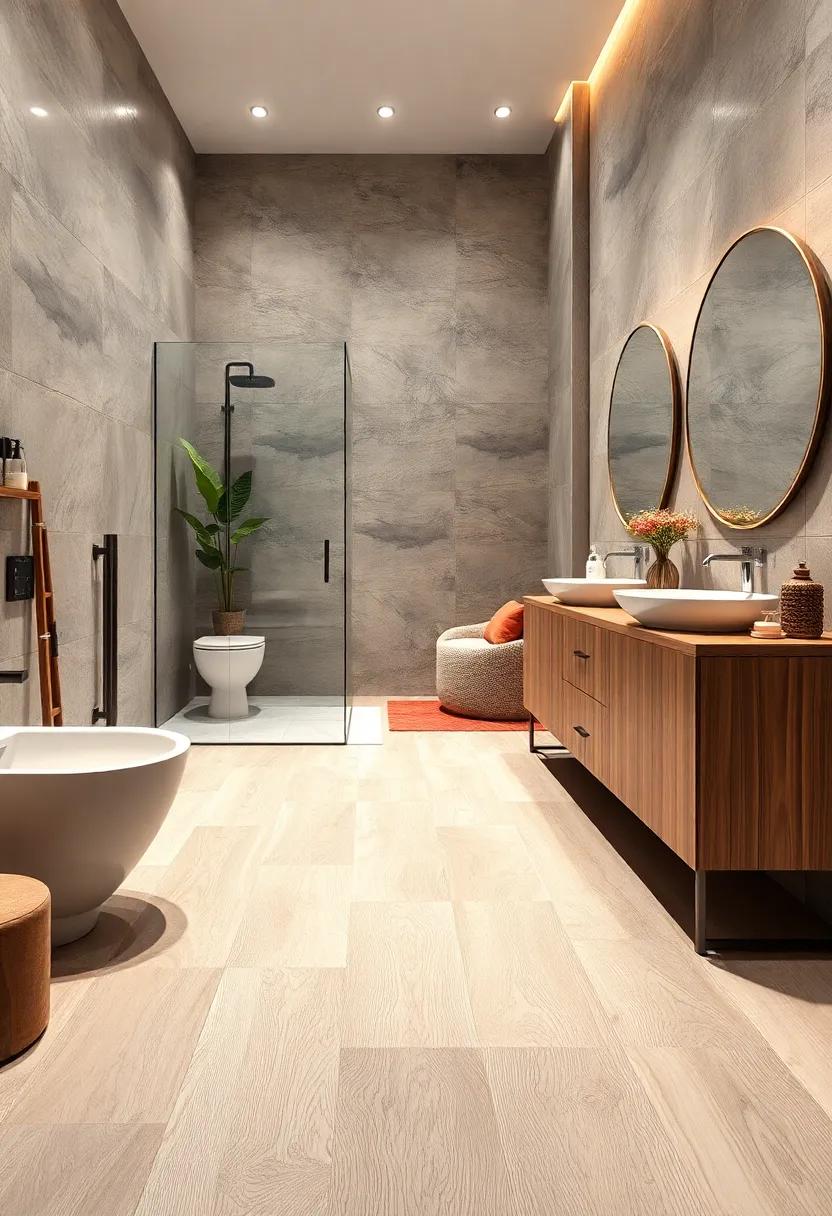 Install waterproof vinyl planks for a durable and stylish floor that withstands moisture